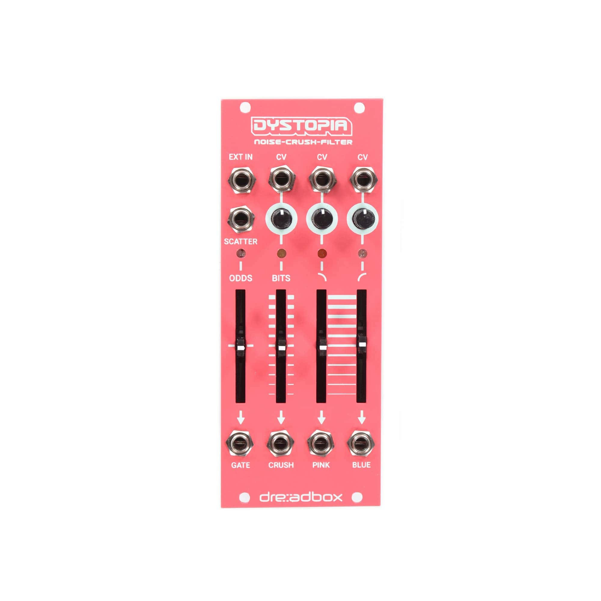 Módulo Eurorack Dreadbox Dystopia Generador de Ruido, Bit