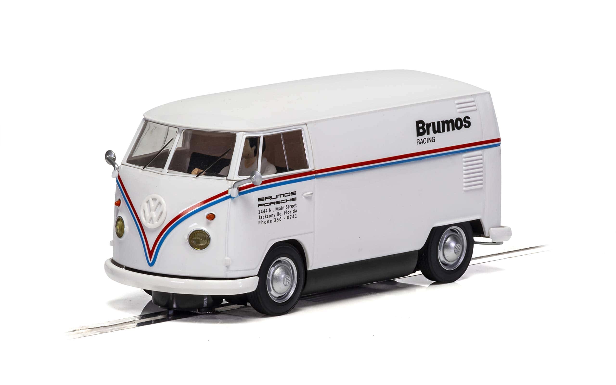 Scalextric Volkswagen Panel Van T1B Brumos Racing Coche de