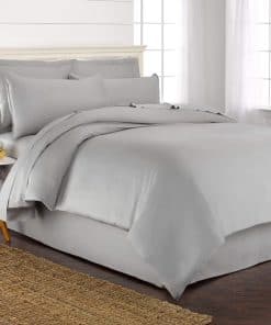 Juego de Funda de Edredón Twin de Pure Bamboo, 2 Piezas,