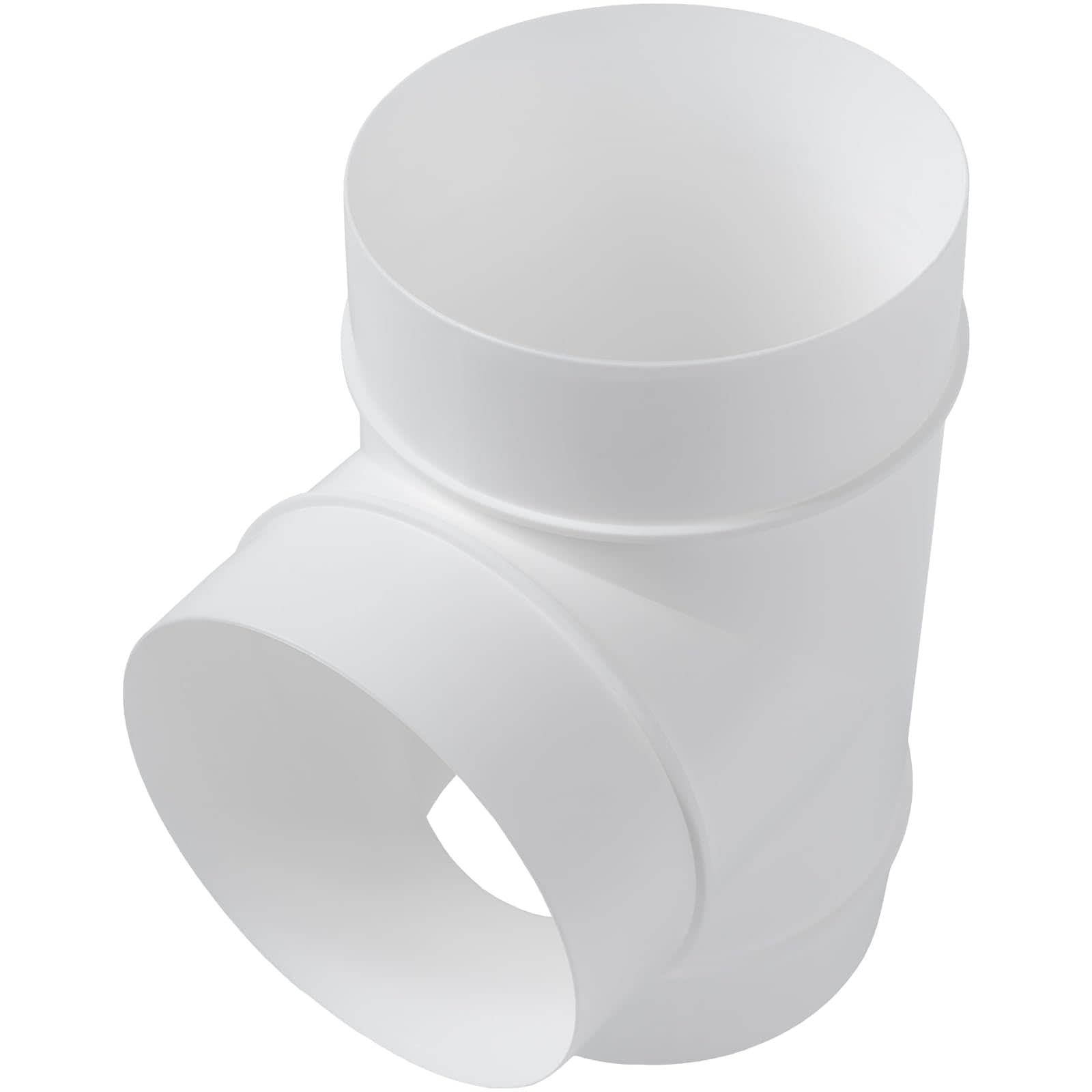 Conector de Tres Vías de Plástico Blanco de 4 Pulgadas - - Imagen 4