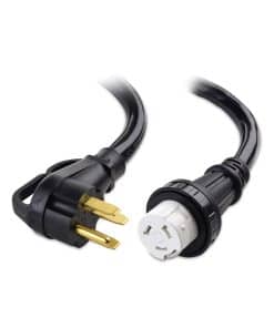 Cable Matters 4 Prong 50 AMP RV Adapter Cable 25 ft (Cable