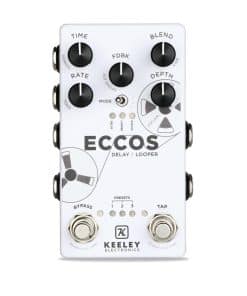Pedal de Delay y Looper Keeley ECCOS