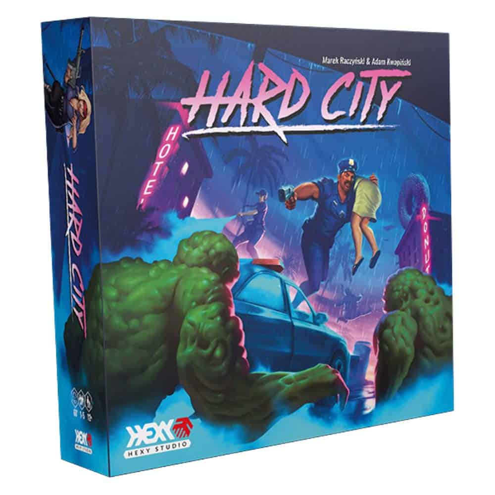 Juego de mesa Hard City de Hexy Studio HEX101