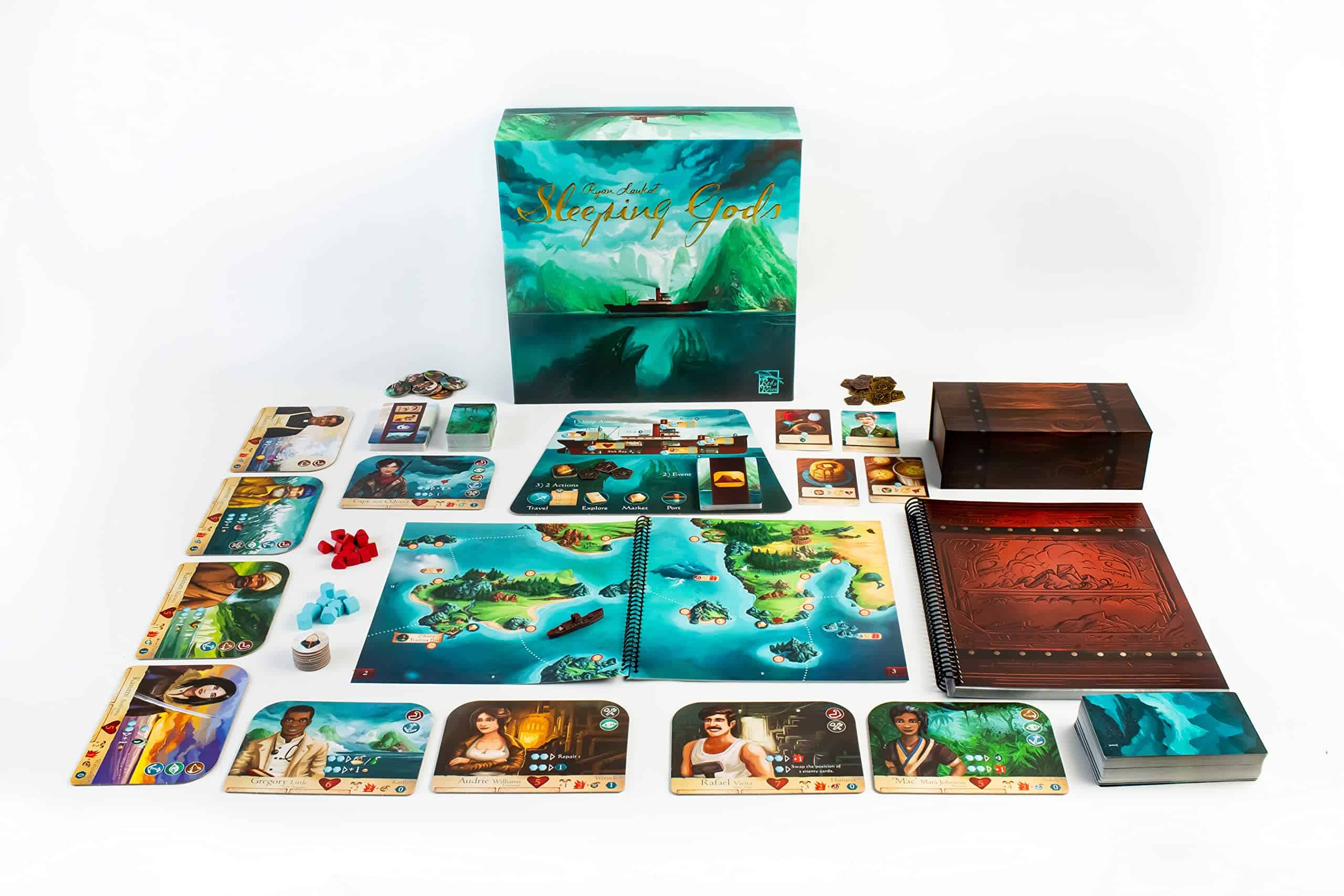 Sleeping Gods por Red Raven Games - Explora el Mar Errante, - Imagen 7