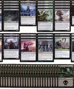 Baraja de Devoción Negra Elite Mono - Muy Poderosa -