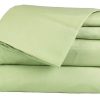 Juego de Sábanas RV King Best-Bedding 72 x -Salvia Sólido