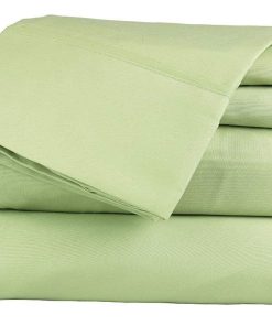 Juego de Sábanas RV King Best-Bedding 72 x -Salvia Sólido