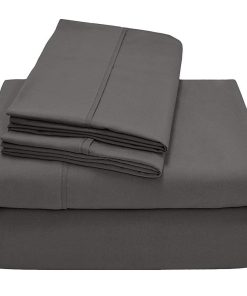 Juego de sábanas Best-Bedding RV Twin 38 x 75 pulgadas Gris
