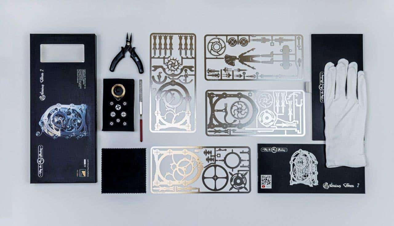 Kit de Modelo de Reloj - Modelo DIY de un Reloj Vintage - - Imagen 8