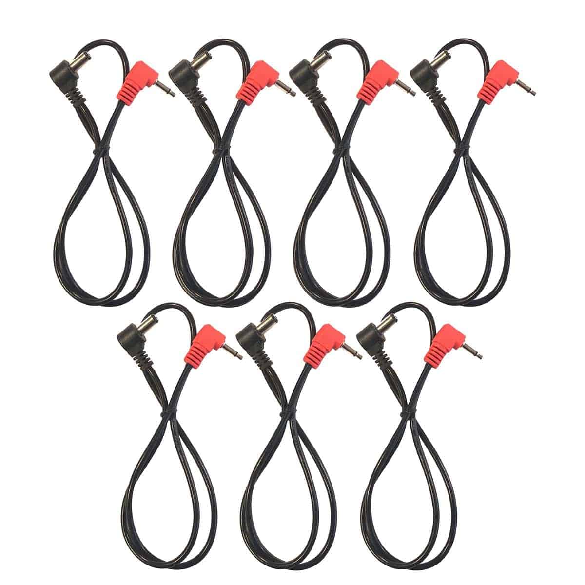 (7) Pack de Cables de Pedal de Efectos para uso con la