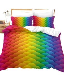 Juego de Funda de Edredón para Niños Tamaño Twin Escamas de