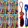 JA-RU Slingshot Flying Rocket w/Sound Toy 10.5" (6 Sets)