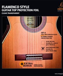 Ortega Guitars Flamenco Full Top Scratch Plate Pickguard
