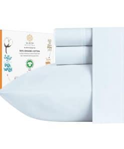 Set de sábanas de cama completa Sleep Mantra Premium 100%