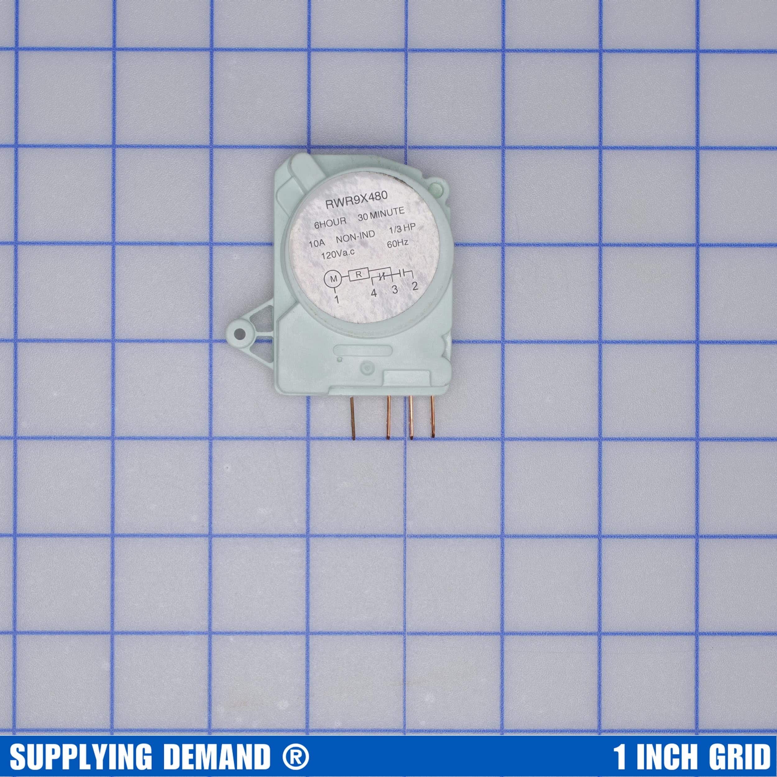 Supplying Demand WR9X330 WR9X480 Repuesto de Temporizador - Imagen 3