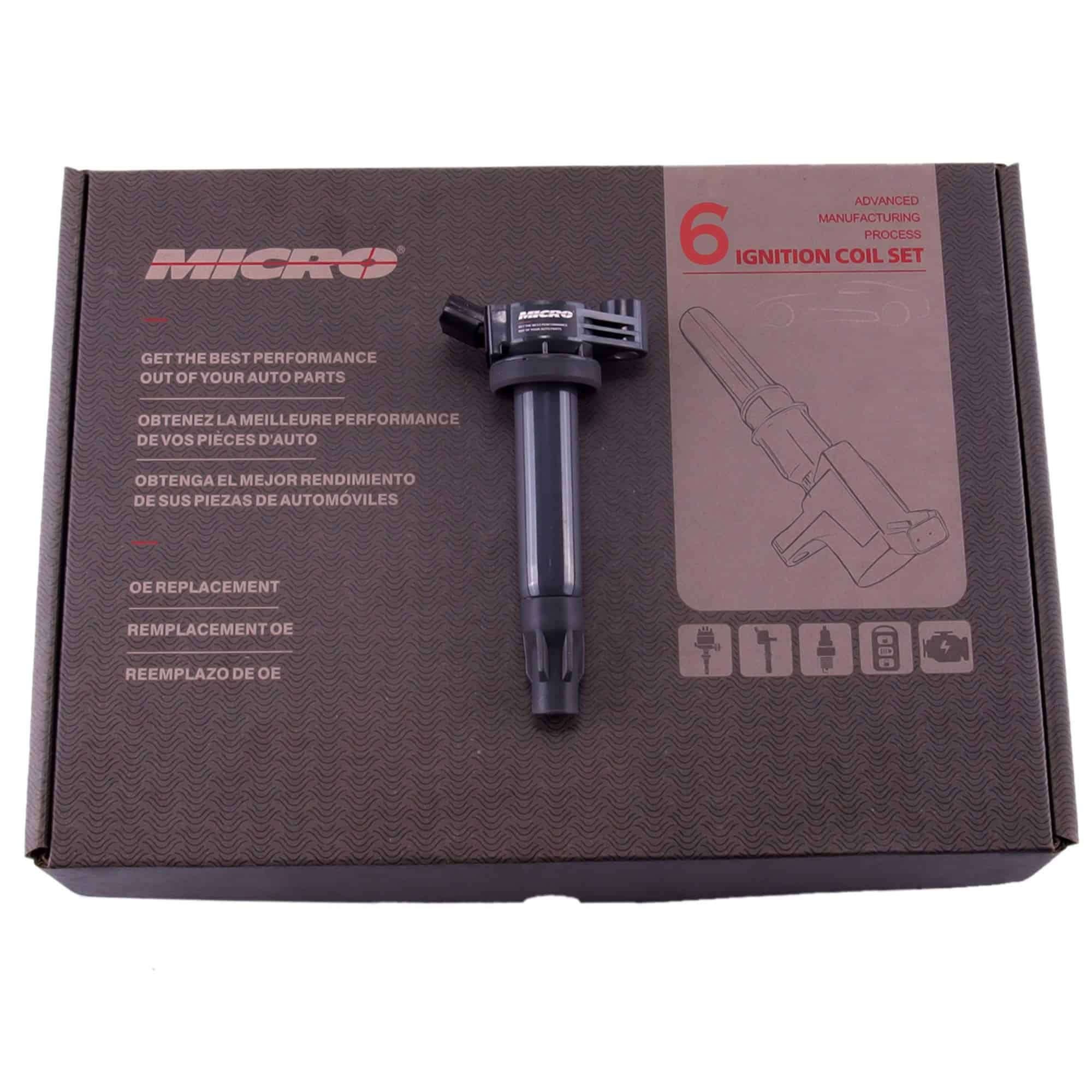 Kit de 6 Bobinas de Encendido Micro Compatibles con Toyota