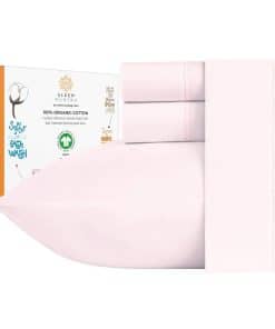 Juego de Sábanas Completo de Cama en Algodón Orgánico 100%