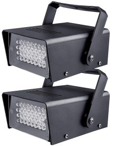 Pack de 2 Luces Estroboscópicas para Fiestas con 32 Luces