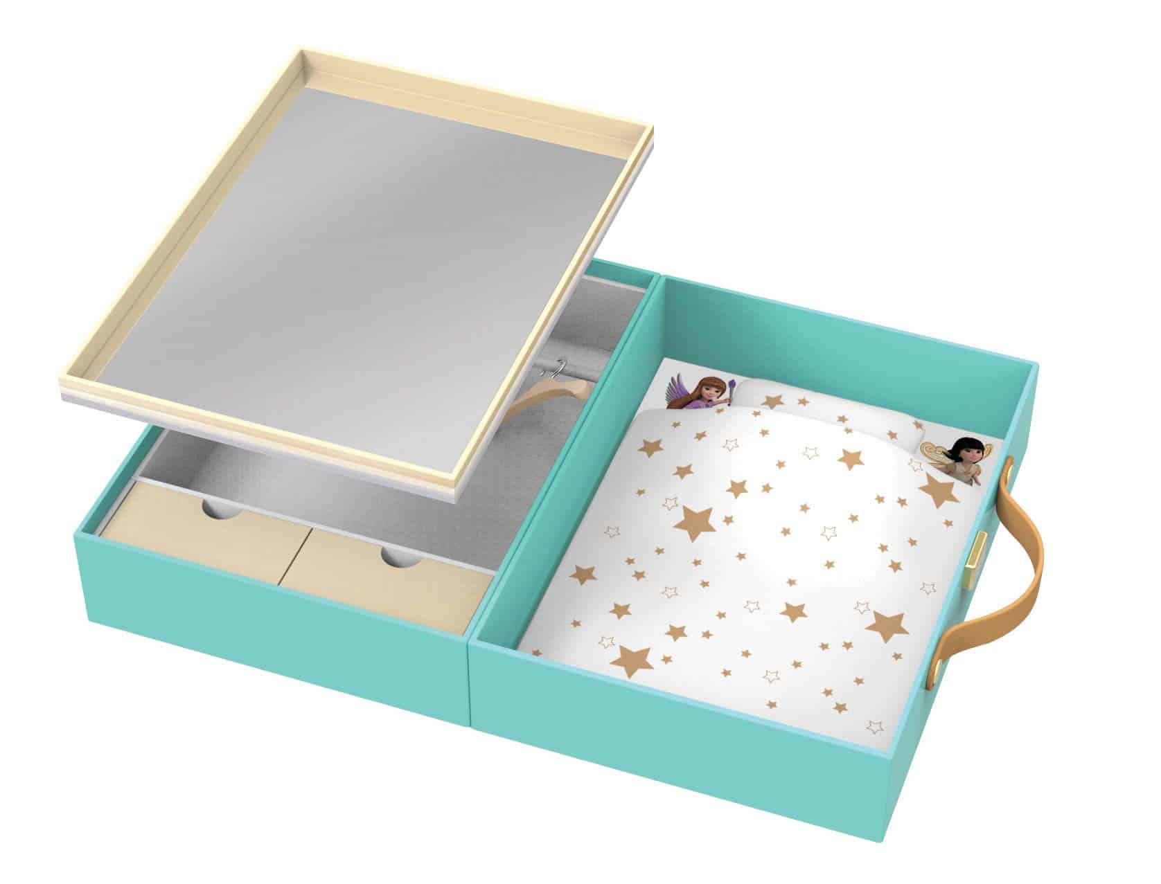 Estuche para almacenar muñecas Kruselings - Incluye 4 - Imagen 4