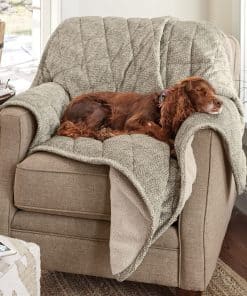 Manta Reversible de Felpa Berber Orvis