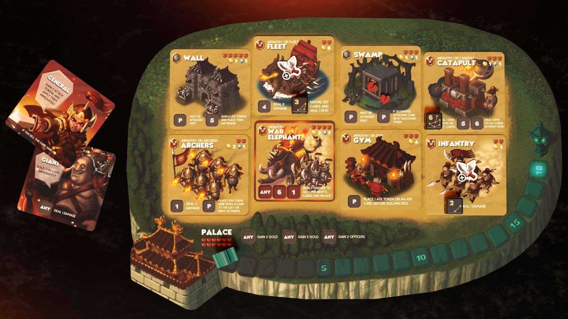 Juego de Mesa Shaolia: Estados en Guerra I Mejor Juego de - Imagen 4