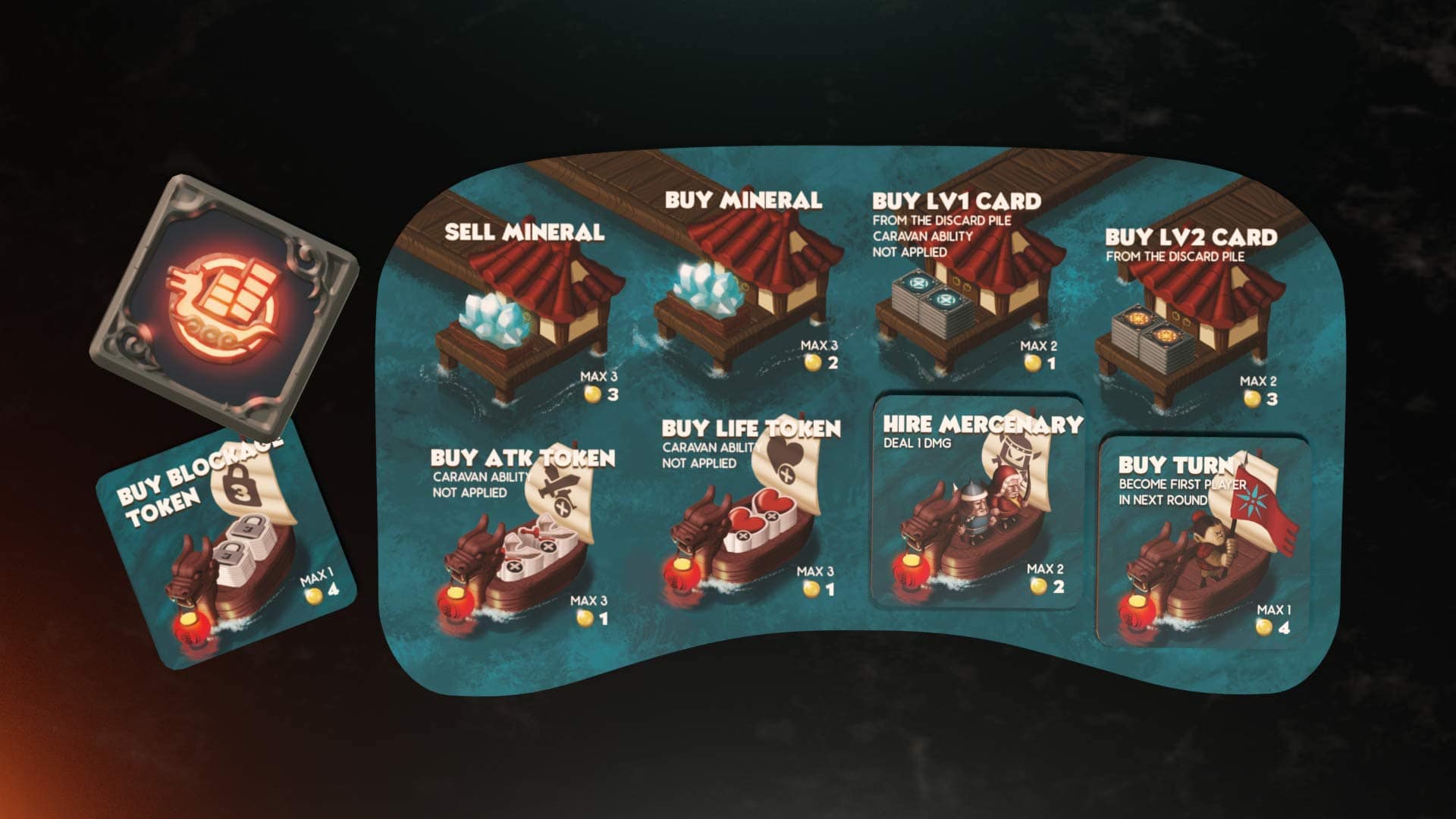 Juego de Mesa Shaolia: Estados en Guerra I Mejor Juego de - Imagen 6