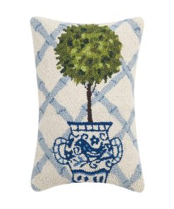 Almohada de Lana y Algodón Topiario 30TG25C18OB 12 X 18