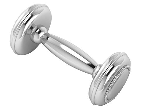 Sonajero de Mancuerna de Cruz de Plata Esterlina Krysaliis - Imagen 3