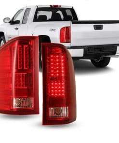 Luces traseras LED Winjet para [2007-2013 Chevy Silverado
