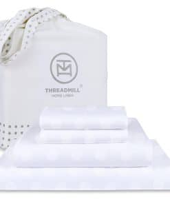 Juego de sábanas Threadmill 100% algodón para cama King | 4