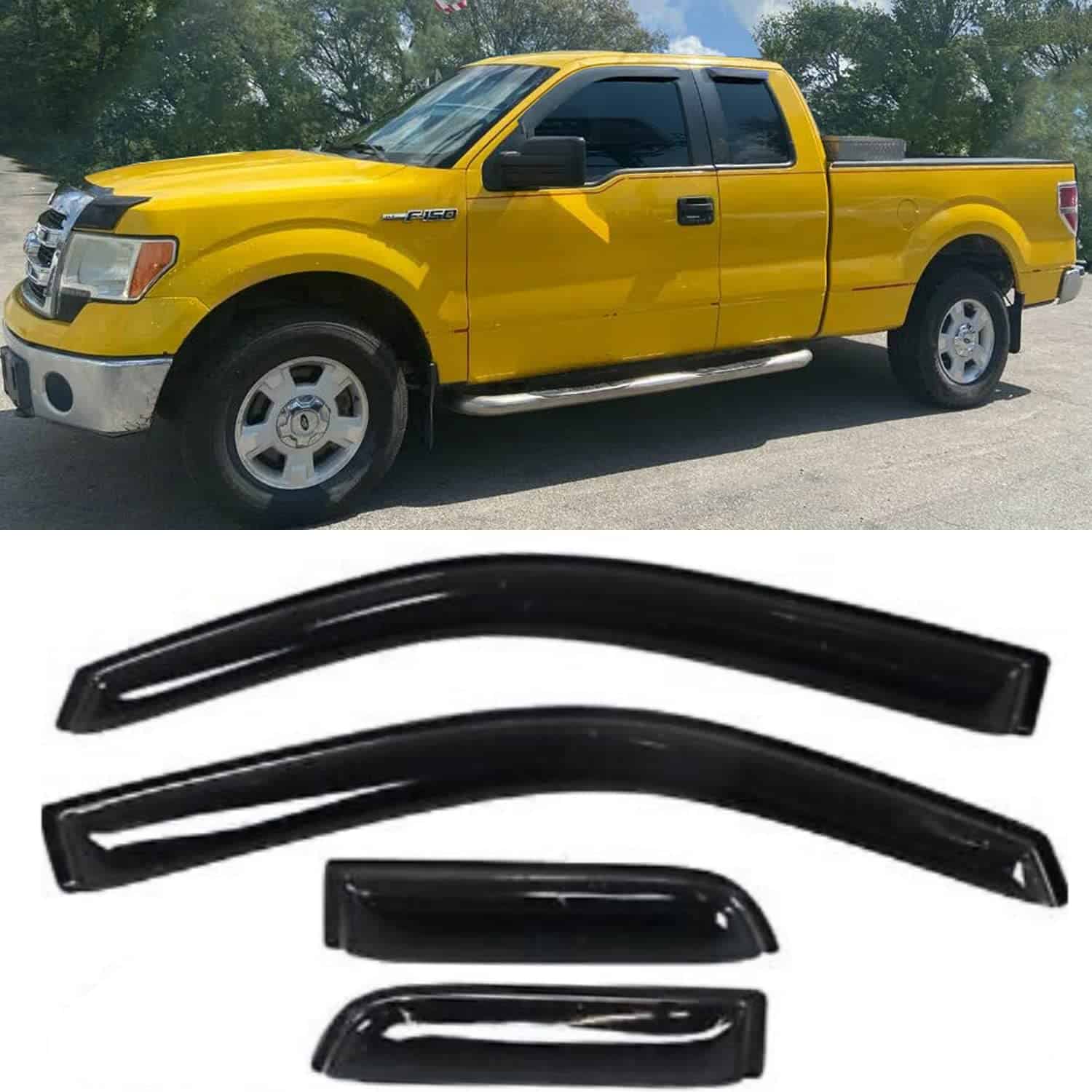 Viseras de Ventana Lateral para Automóviles, Guardianes de