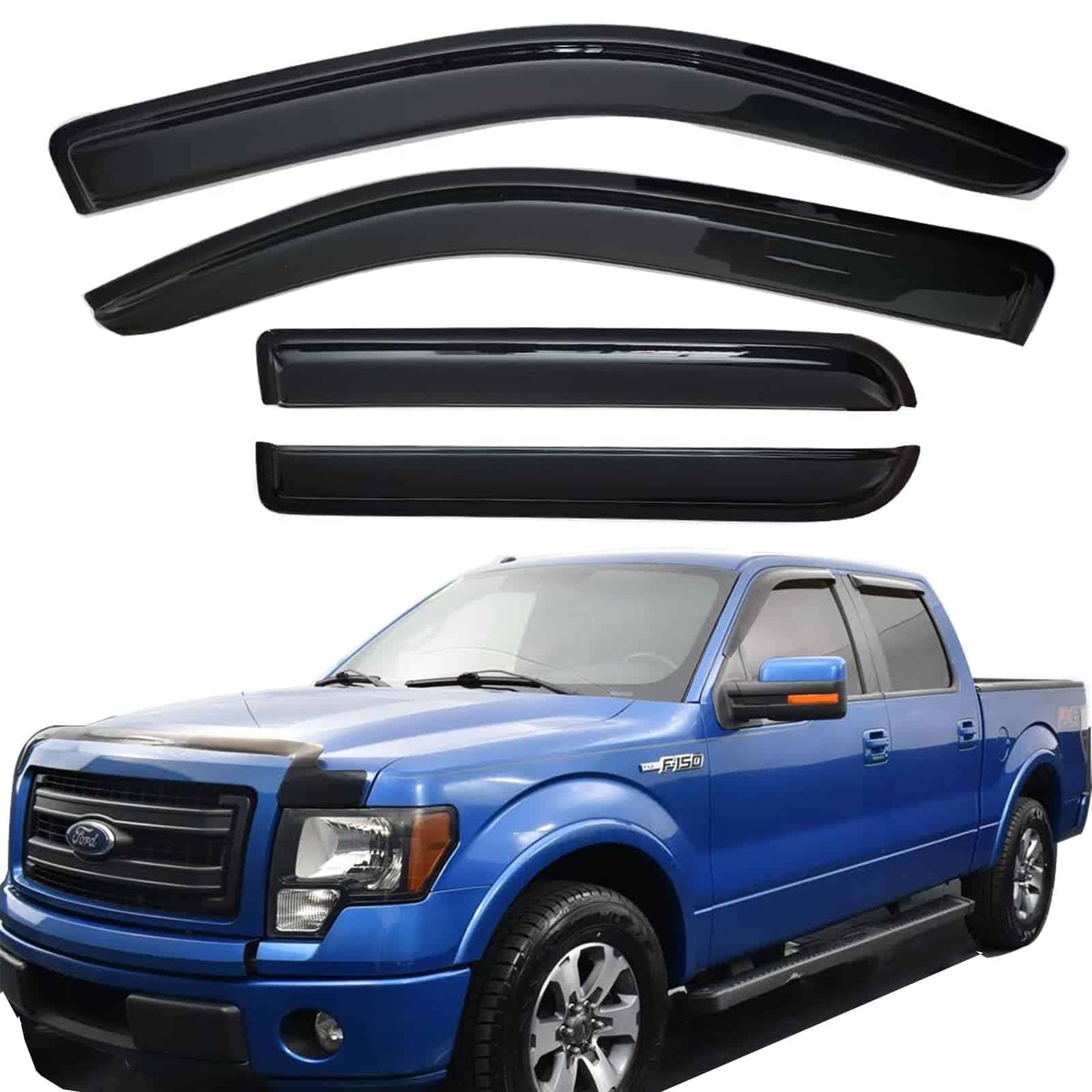 Viseras de Ventana Lateral de Coche, Guardabarros de