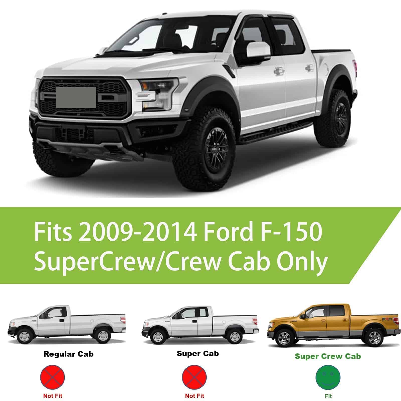 Viseras de Ventana Lateral de Coche, Guardabarros de - Imagen 3