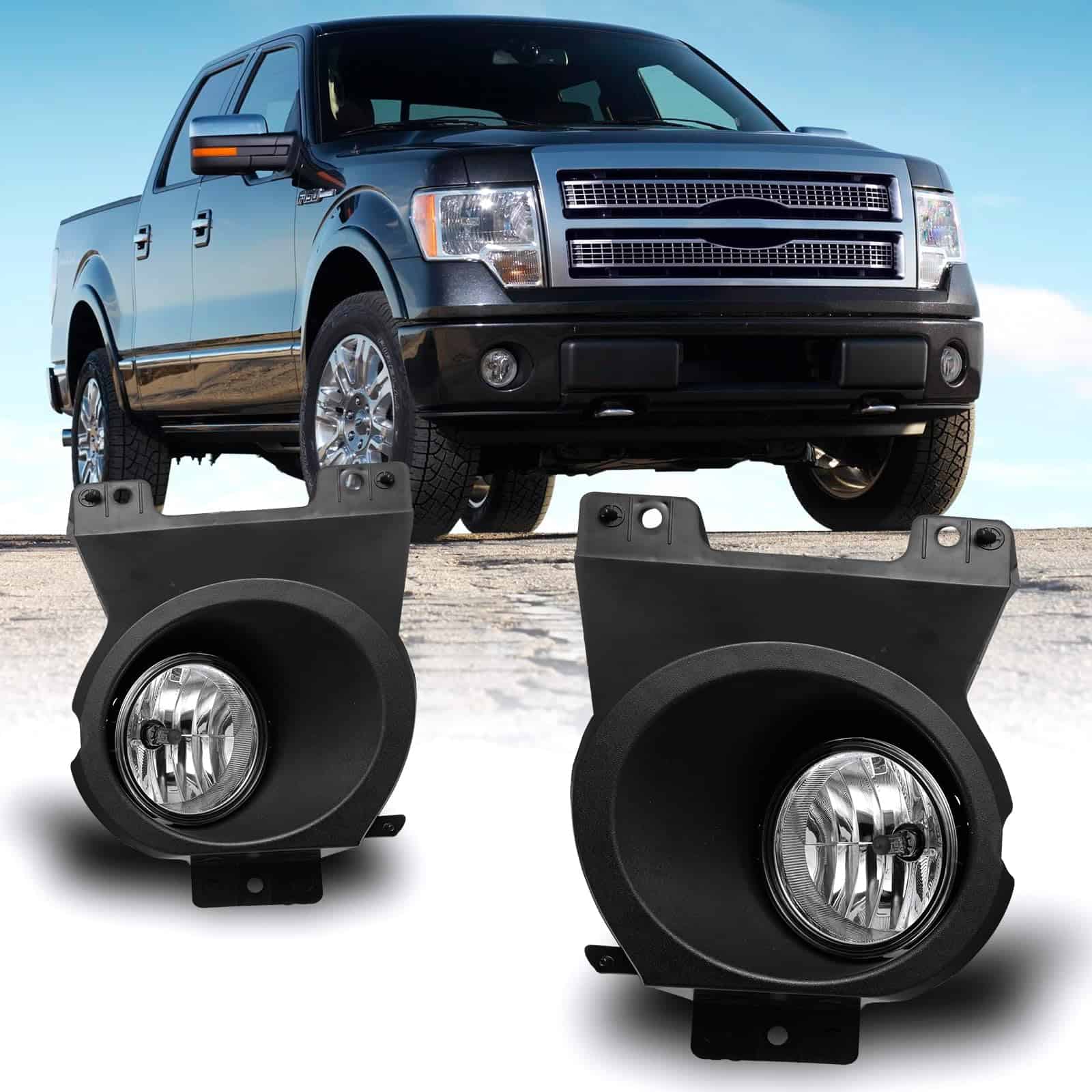 Luces antiniebla AUTOFREE compatibles con Ford f150 2009