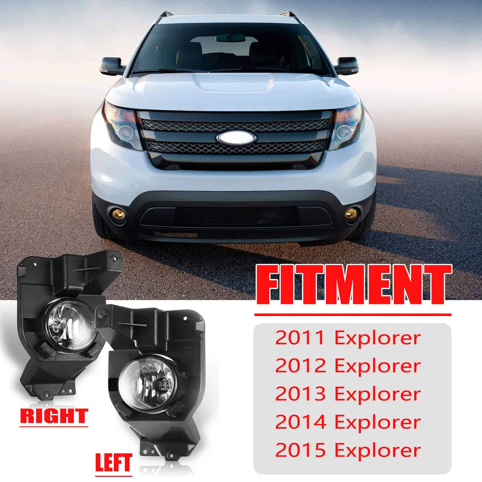 Luces de niebla AUTOFREE compatibles con Ford Explorer - Imagen 3