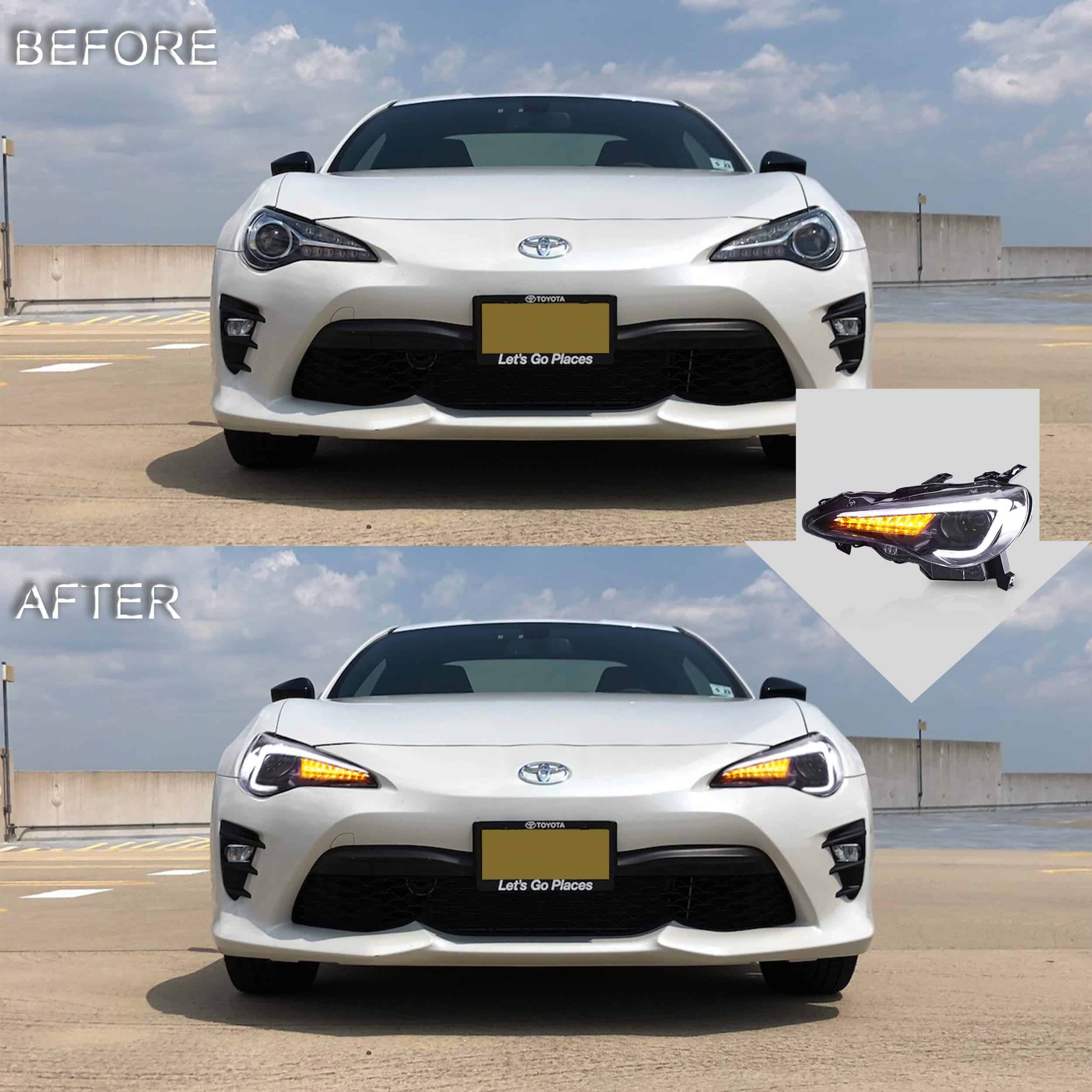Conjunto de Faros VLAND Compatible con Scion FR-S 2012-2016 - Imagen 6