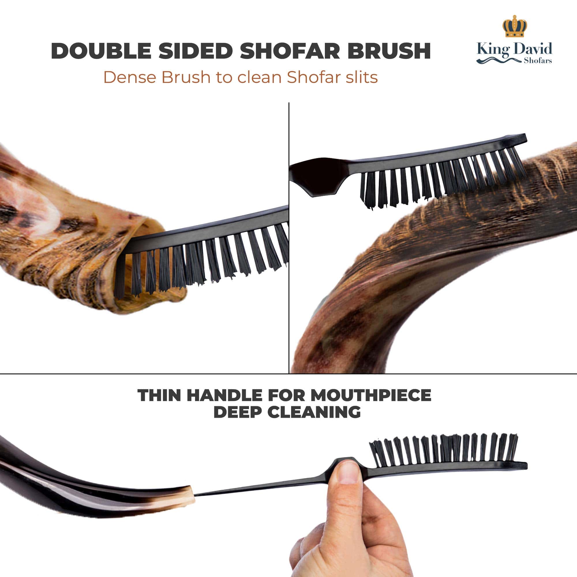 Shofar Instrumento de Cuerno de Kudu - Shofar Ángeles - Imagen 5