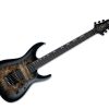Guitarra eléctrica de 6 cuerdas ESP, Negro Natural Burst,