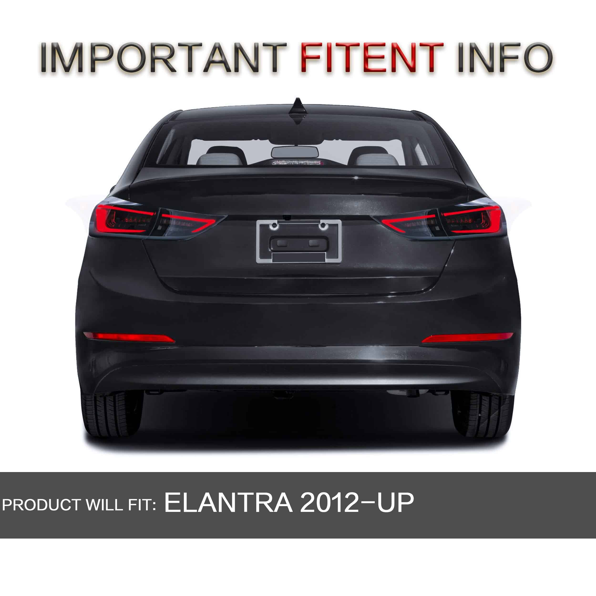 Conjunto de luces traseras VLAND para Hyundai Elantra Sedan - Imagen 10