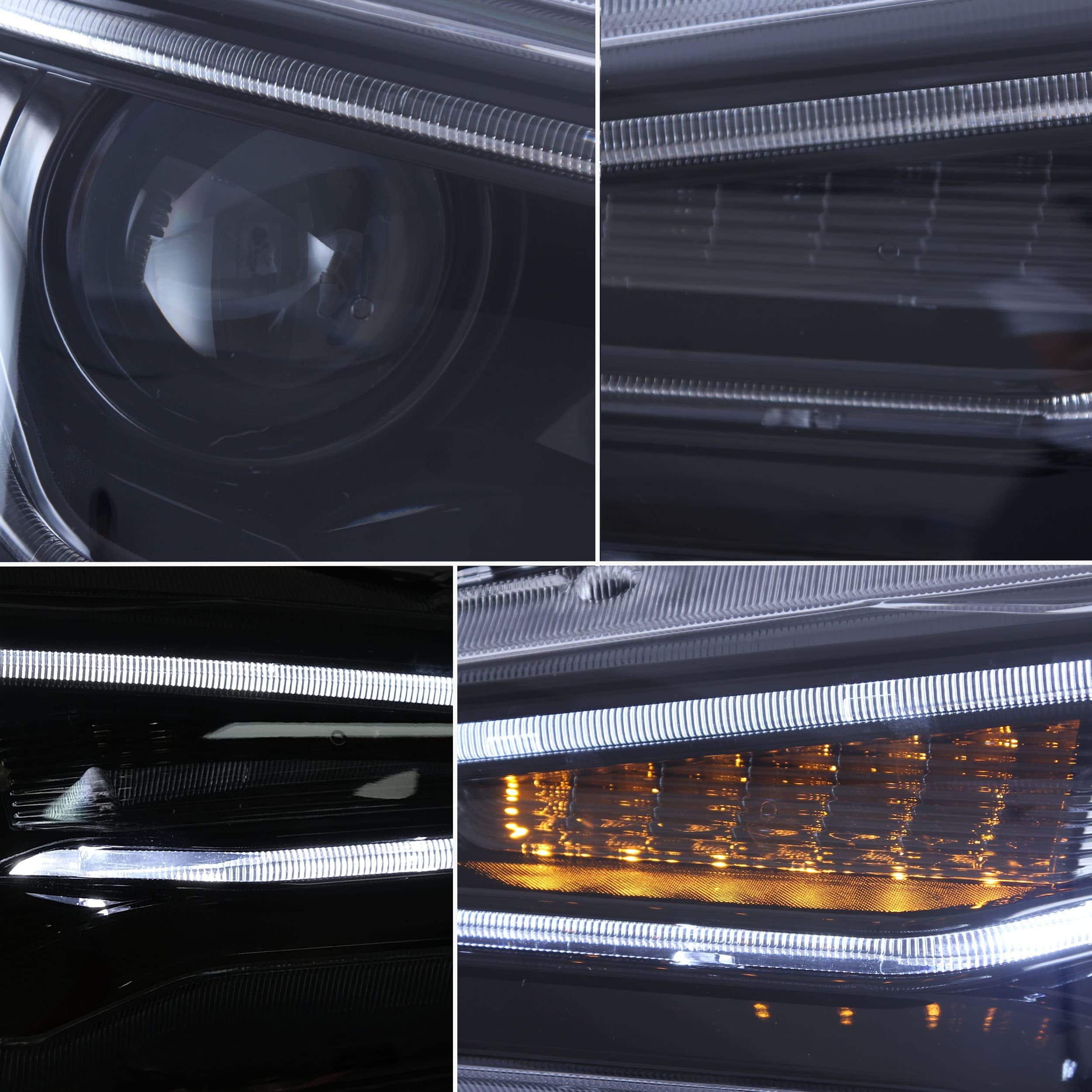 Faros delanteros VLAND para Mitsubishi Lancer & EVO X - Imagen 4