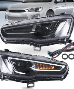 Faros delanteros VLAND para Mitsubishi Lancer & EVO X
