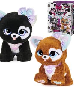 Present Pets, Perrito de Peluche Interactivo Sorpresa con