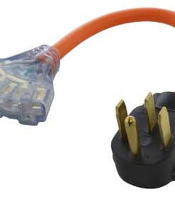 Adaptador AC WORKS RV/Range/Generator 14-50 -es Tomas)