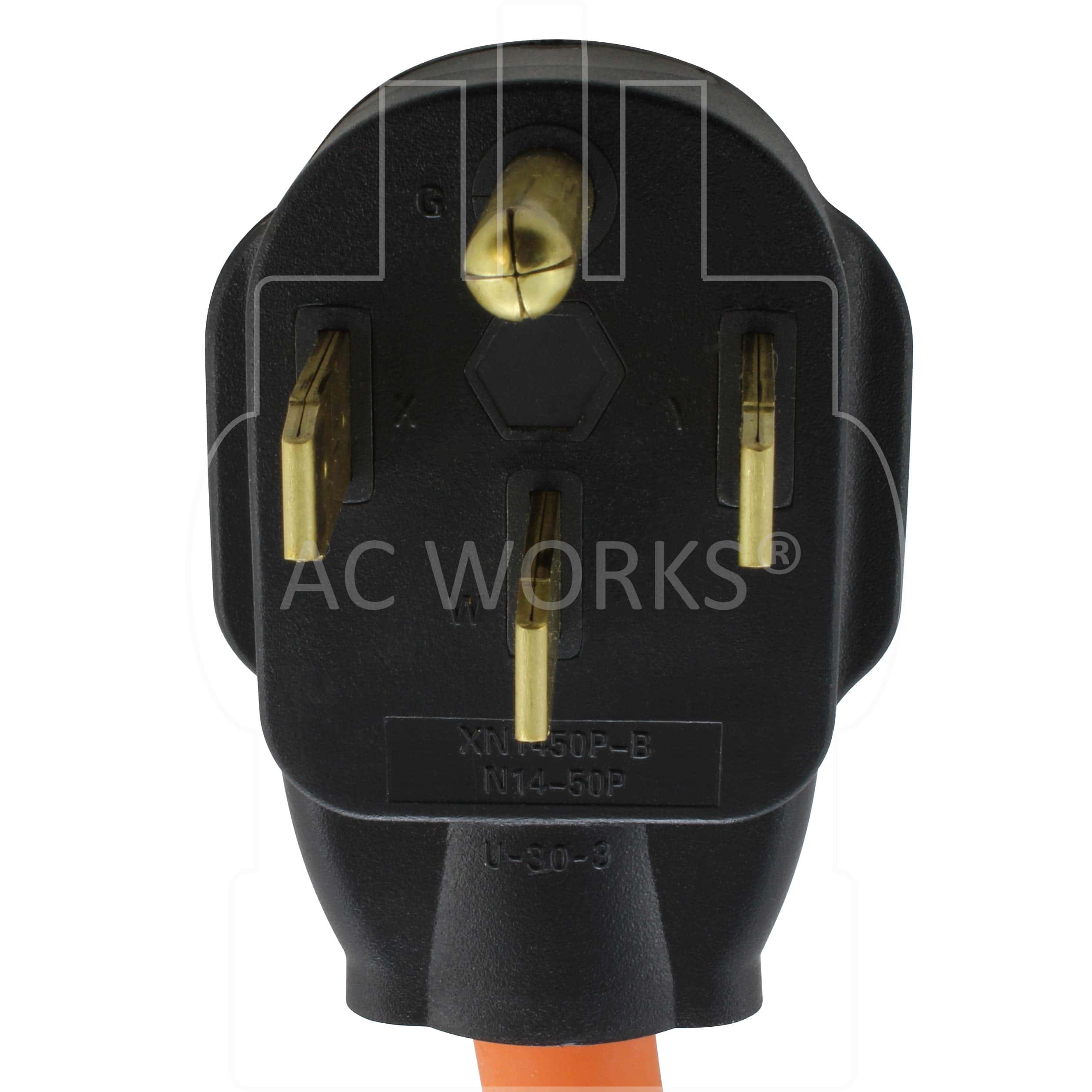Adaptador AC WORKS RV/Range/Generator 14-50 -es Tomas) - Imagen 4