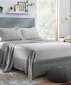 Juego de Sábanas de Cama Cal King 100% Orgánicas de