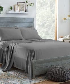 Juego de Sábanas Full Size 100% Orgánicas de Eucalipto de