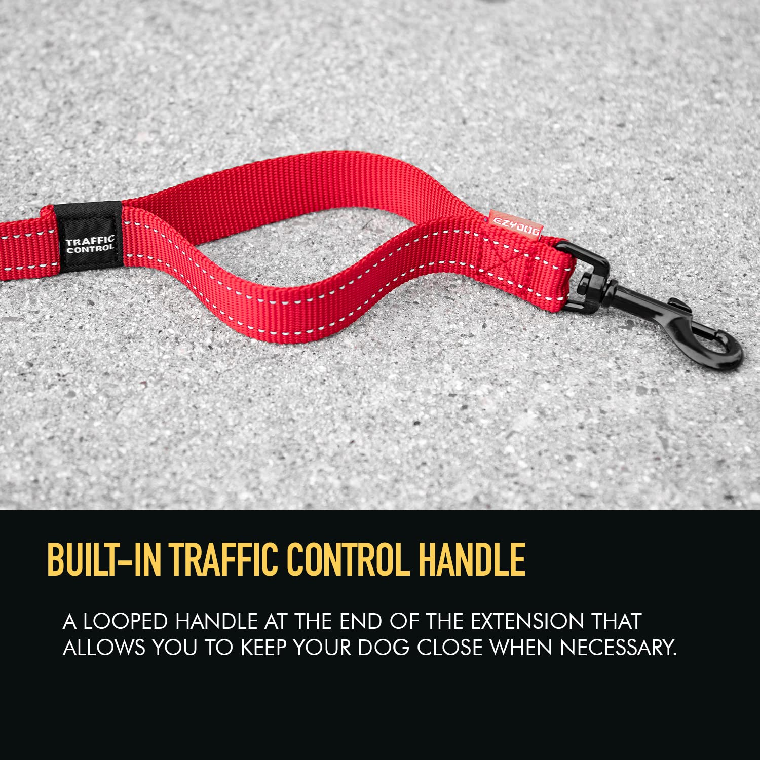 Correa de adiestramiento EzyDog con mango de control de - Imagen 5