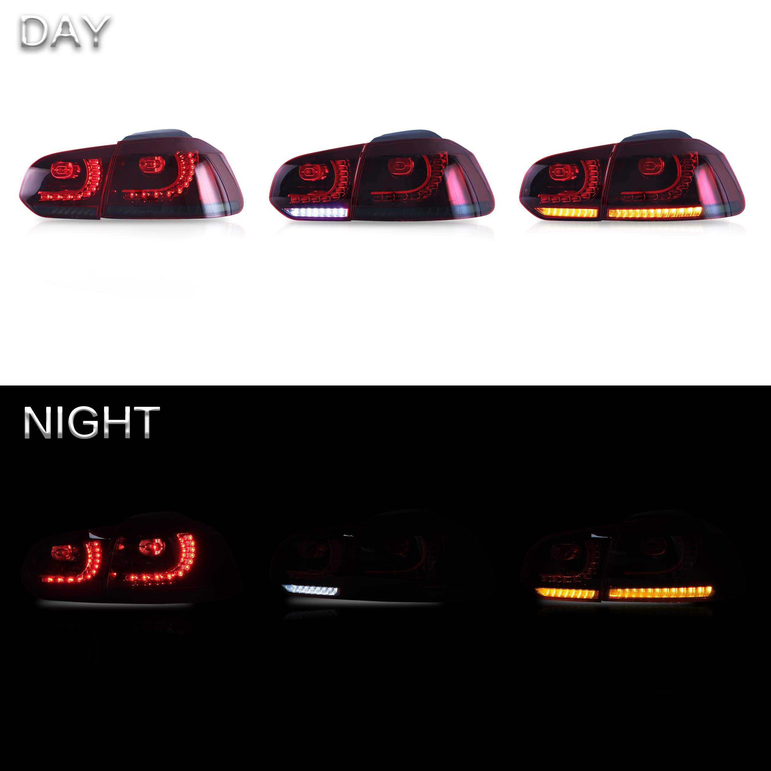 Conjunto de luces traseras VLAND para VW Volkswagen Golf6 - Imagen 9