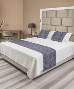 Juego de Corredor de Cama Lunarable Vintage, Diseño