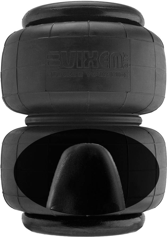 Vixen Air 1/2" NPT Suspension Air Spring/Air Bag con Bump - Imagen 6